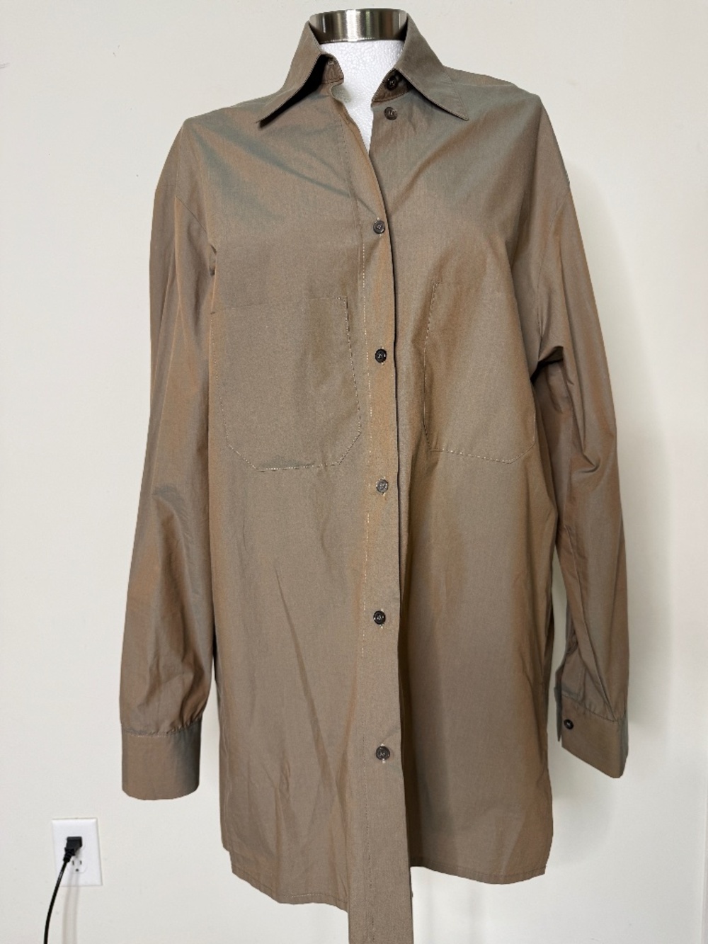 Long oversized shirt